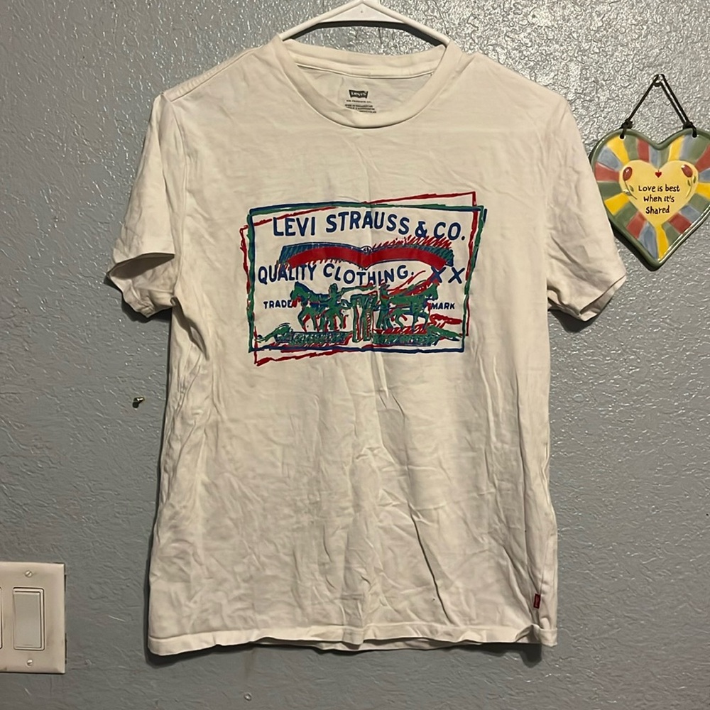 Vintage Levi t shirt white